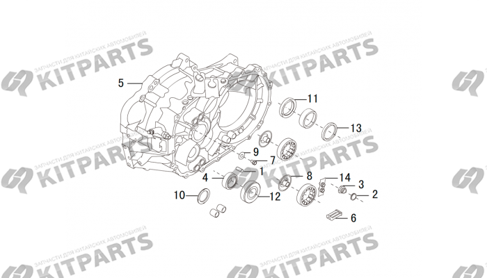 КОРПУС СЦЕПЛЕНИЯ В СБОРЕ Haval H6