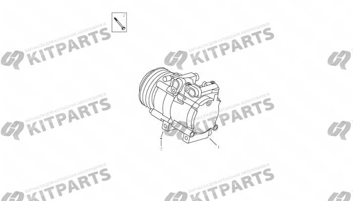 A/C COMPRESSOR Geely Emgrand X7